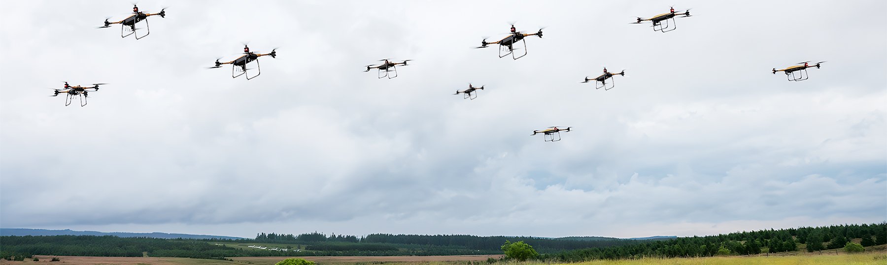 swarm drone communication
